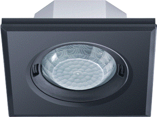 ESYLUX Flat Square LED Bewegingsschakelaar (compleet)
