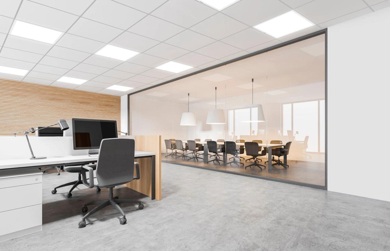 LED-paneel voor systeemplafond
